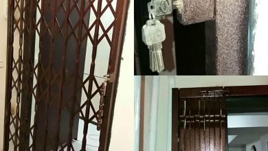 درب آکاردئونی ویلا اهواز با ساختار فلزی مقاوم