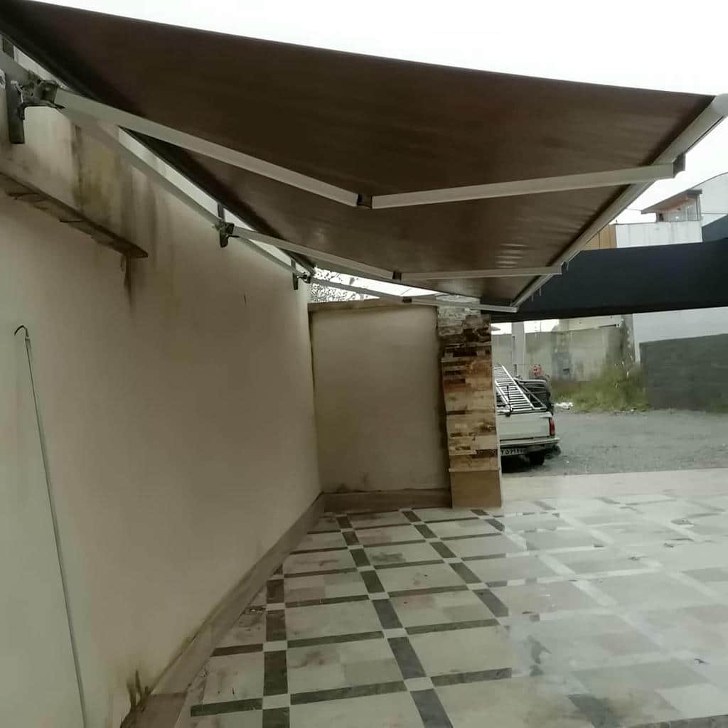 چادر برقی نمای مدرن اهواز