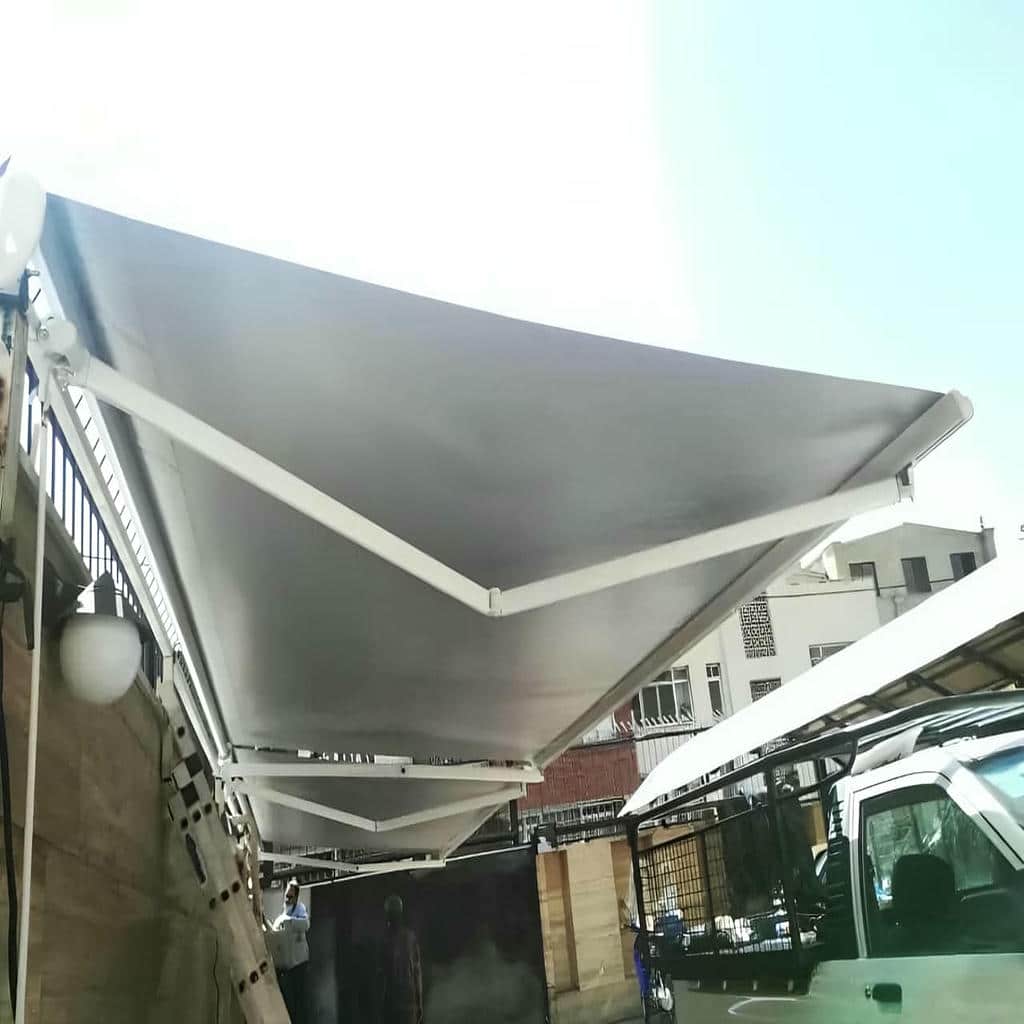 سازه متحرک سایبان اهواز مدرن سازه متحرک سایبان اهواز مدرن