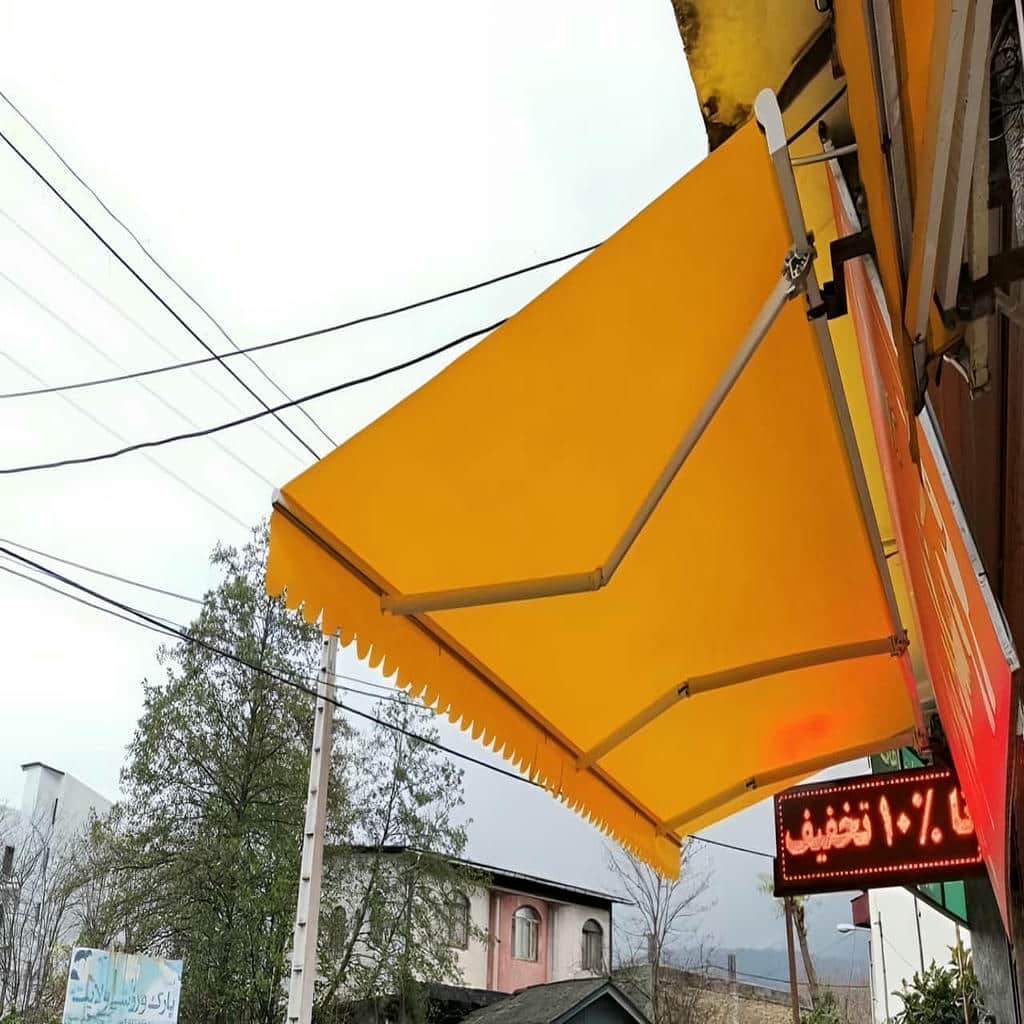 سایه بان اتوماتیک اهواز با طراحی مدرن
