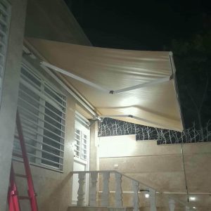 سایبان مغازه برقی اهواز بازویی
