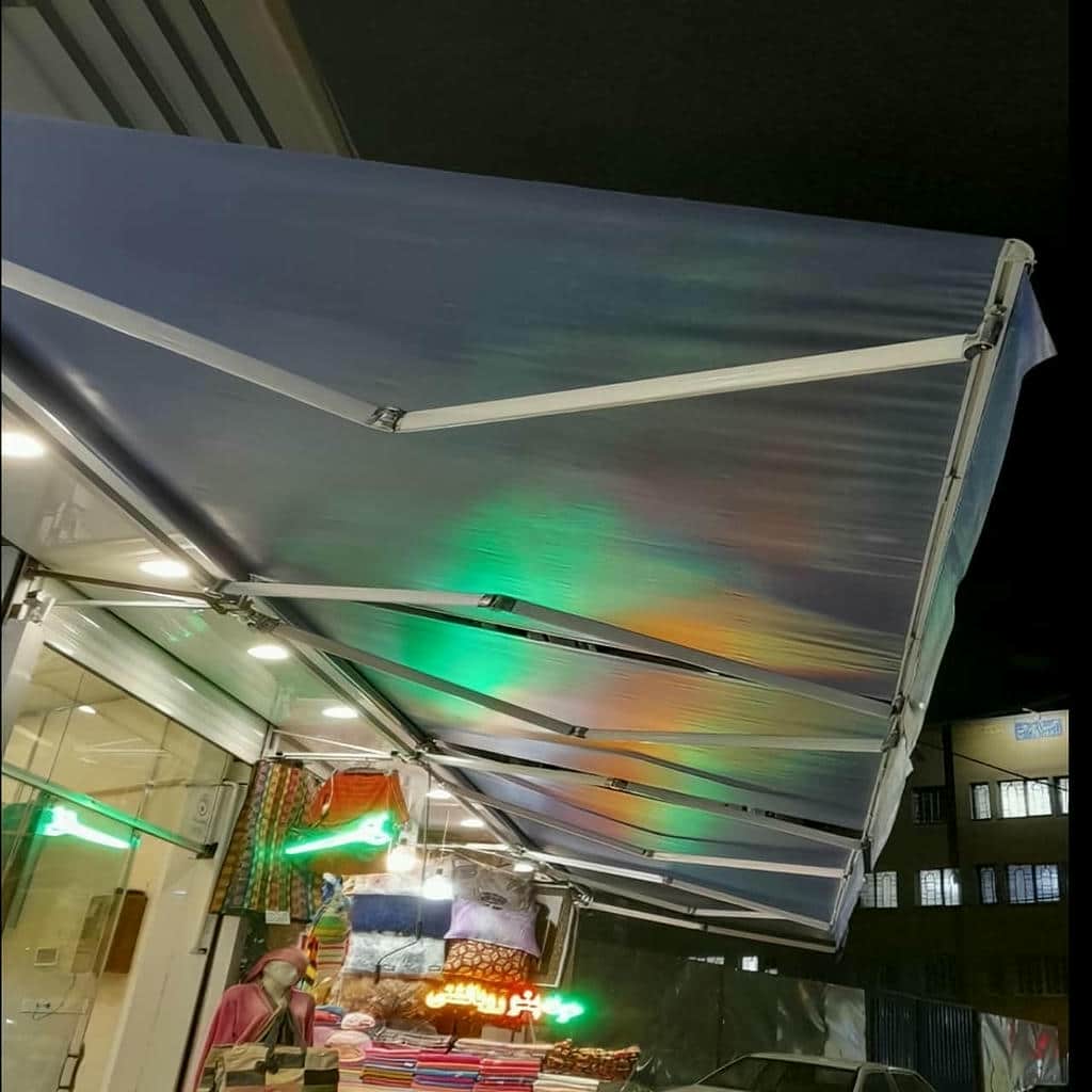 سایبان تاشو اهواز در محوطه باغ سایبان تاشو اهواز در محوطه باغ