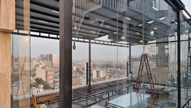 سایبان اتوماتیک اهواز مدل بازویی مقاوم