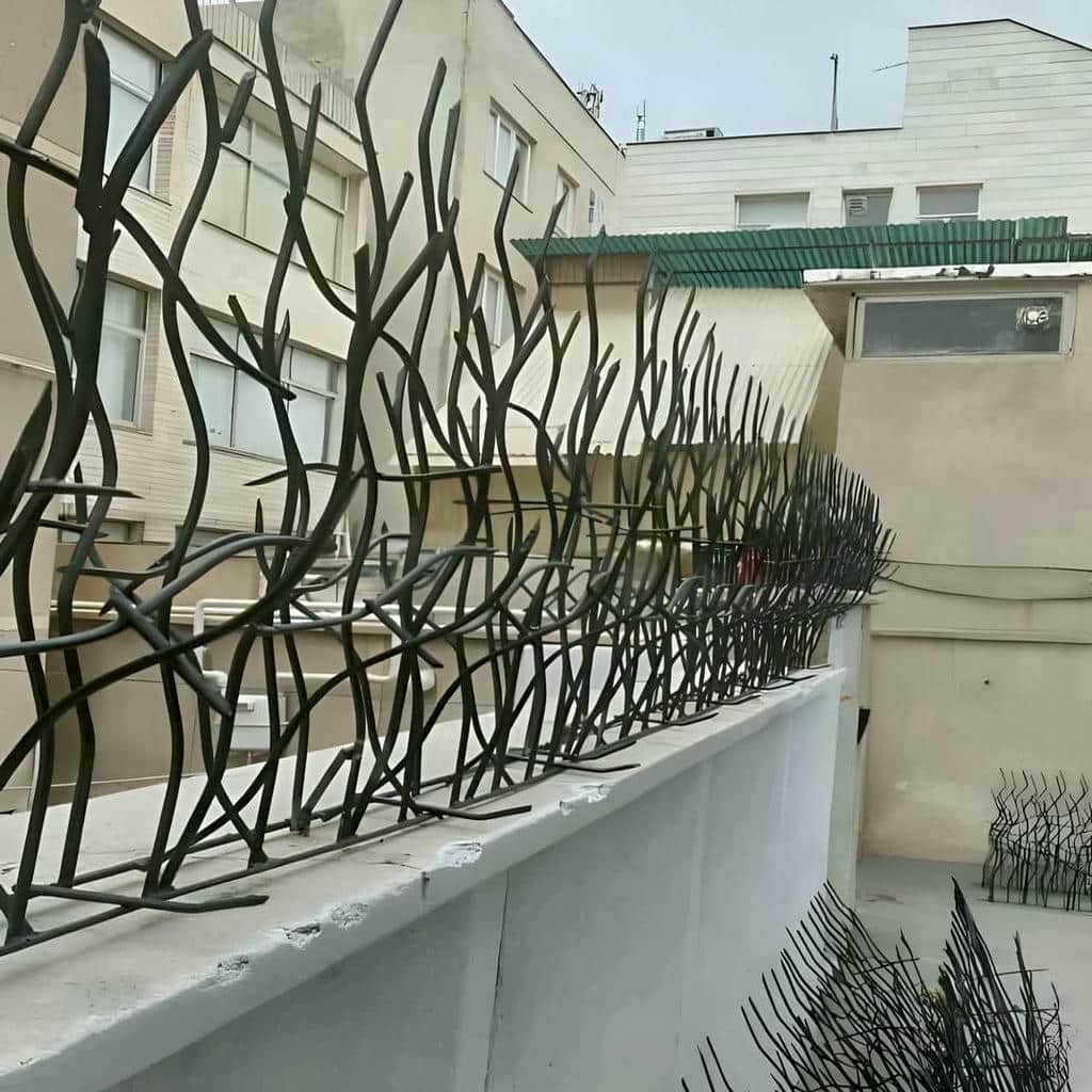 نرده حفاظ دیوار مدل لیلیوم