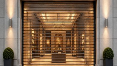 کرکره رول گیتر نمای فرفورژه اهواز