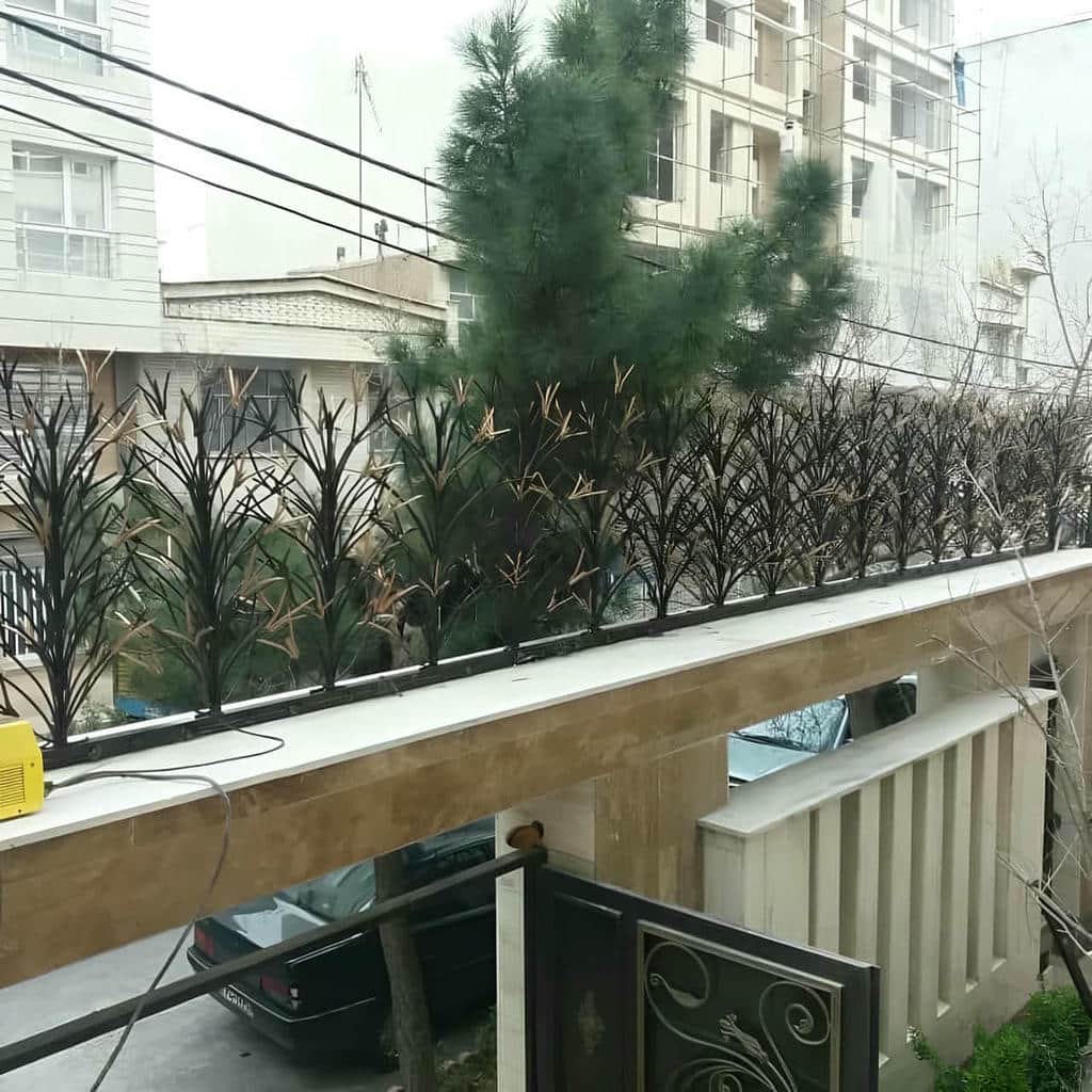 حفاظ لیلیوم اهواز کنار نمای مدرن ساختمان