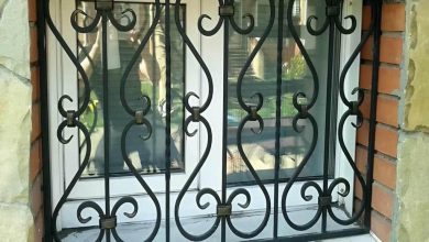 حفاظ پنجره مدرن اهواز نمای مشکی سفارشی
