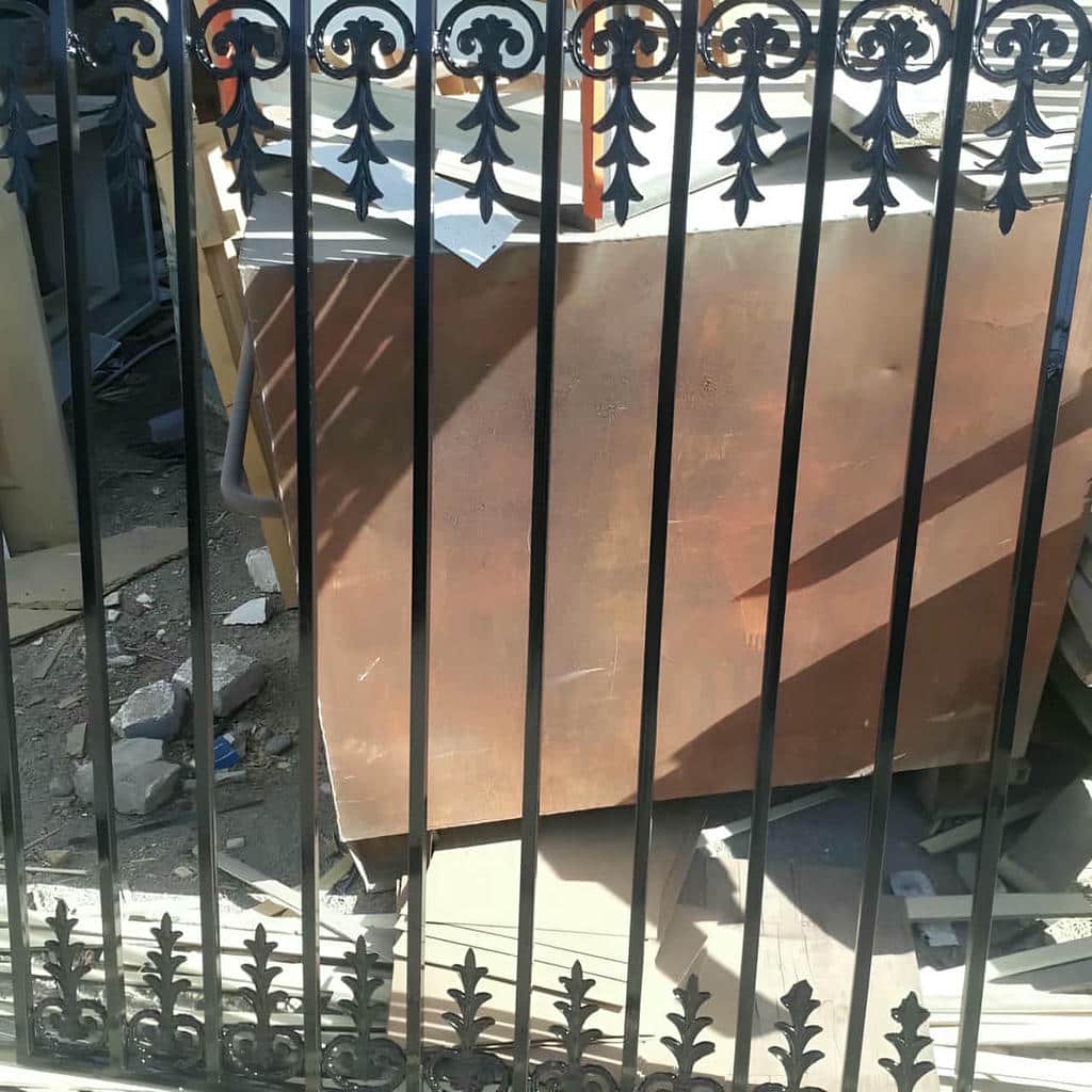 حفاظ پنجره ویلا اهواز با پوشش مقاوم