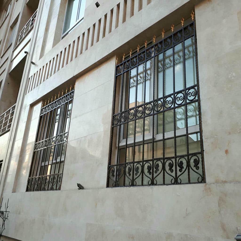 نرده پنجره فلزی اهواز طراحی ساده نرده پنجره فلزی اهواز طراحی ساده