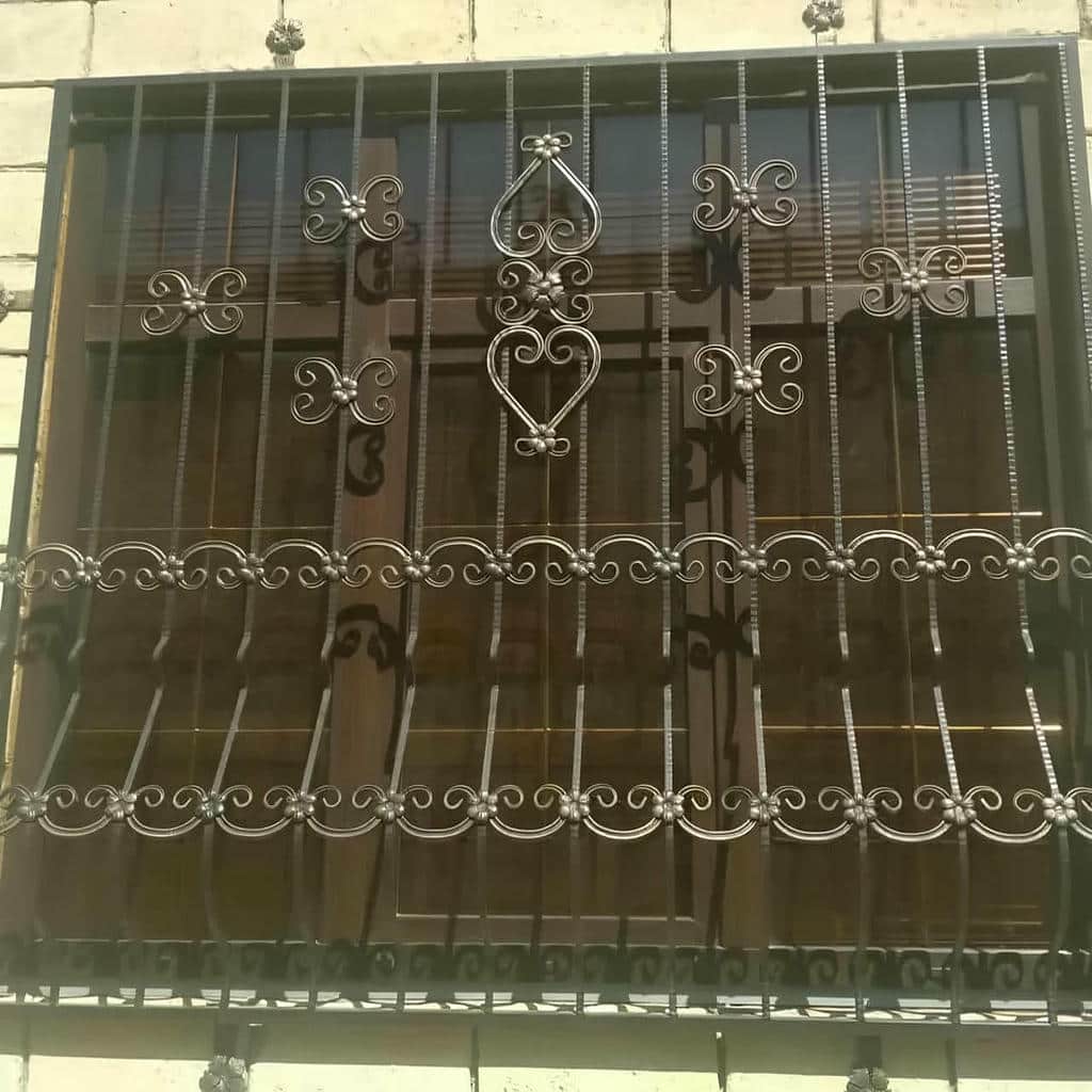 گارد پنجره ویلایی اهواز مدل دکوراتیو
