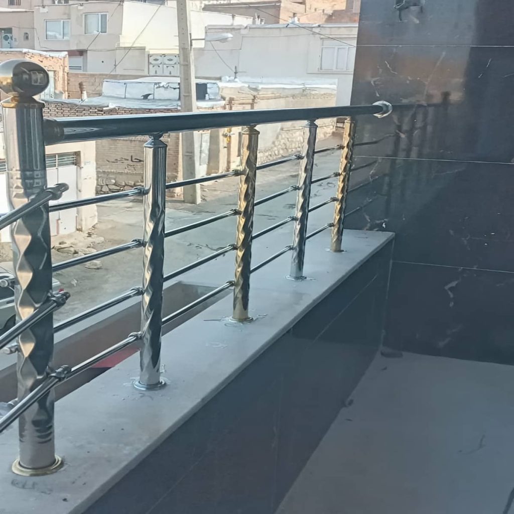 حفاظ پله اهواز فرم ساده معماری