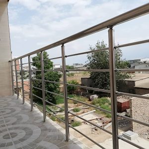 نرده بالکن ویلایی فلزی مدرن اهواز