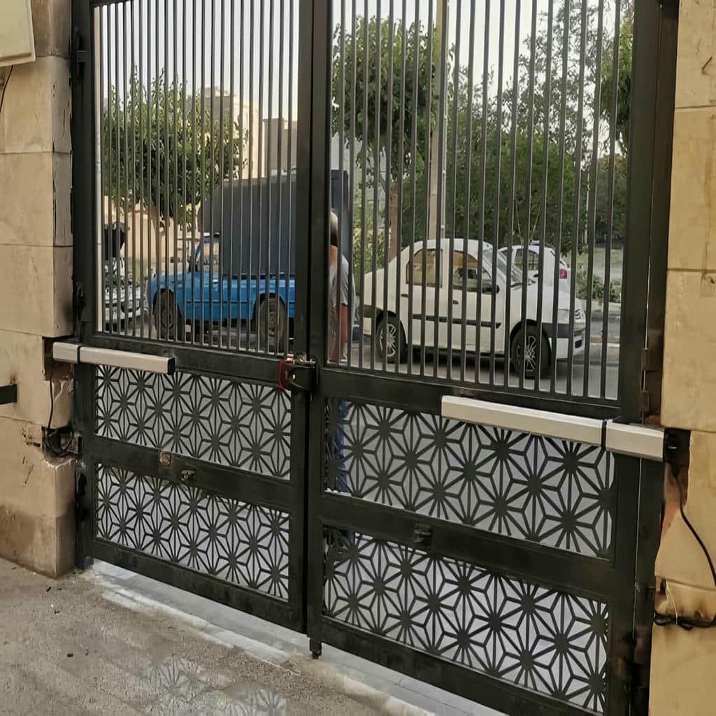 جک درب ویلایی اهواز ریلی برای پارکینگ