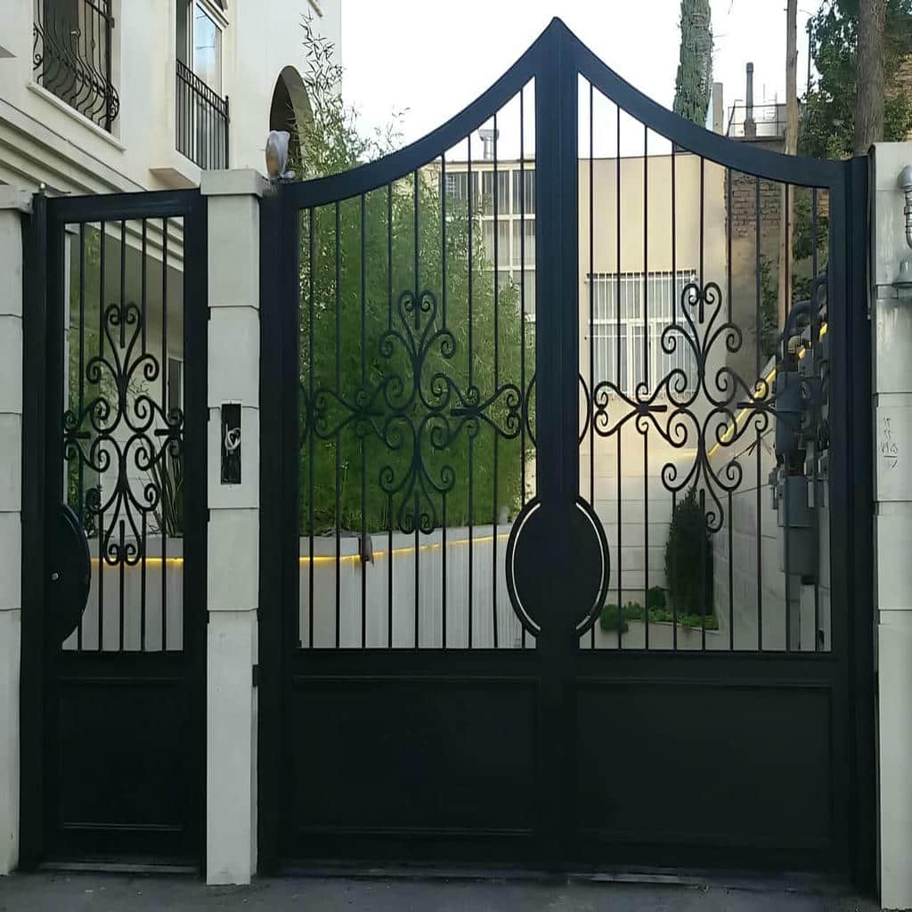 درب حیاط فلزی اهواز برای ویلا درب حیاط فلزی اهواز برای ویلا