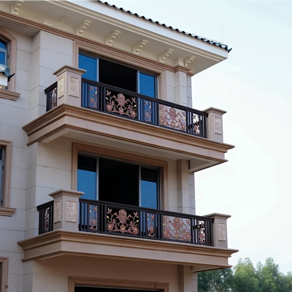 نرده راه پله اهواز مدل کلاسیک