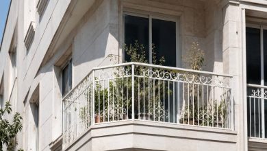 نرده پله کلاسیک فلزی اهواز