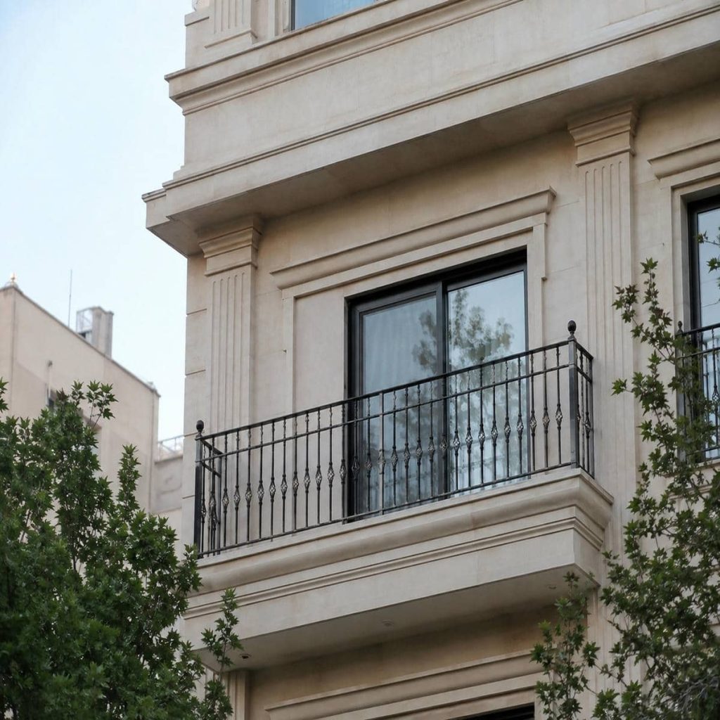 هندریل راه پله اهواز اجرای سفارشی