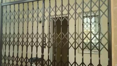 حفاظ پنجره متحرک اهواز با پوشش فلزی مقاوم