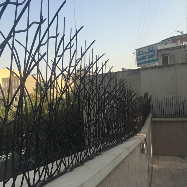 حفاظ نیزار اهواز با فرم عمودی فلزی حفاظ نیزار اهواز با فرم عمودی فلزی